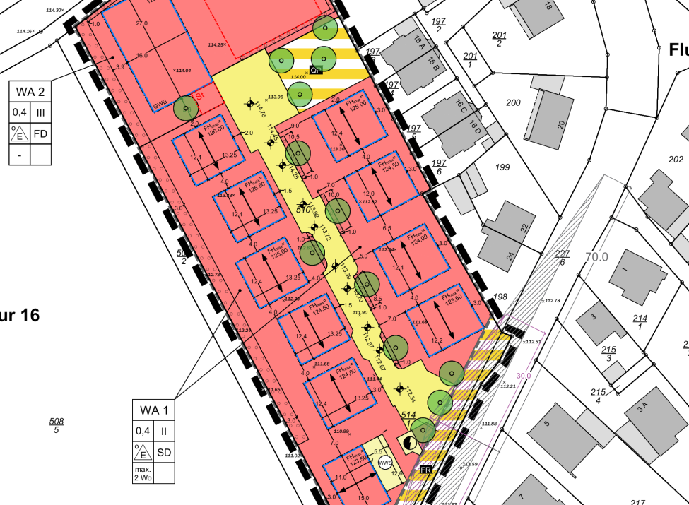 Zu sehen ist ein Symbolbild für den Bebauungsplan "Quartier Pfaffenhofen" in Schwabenheim