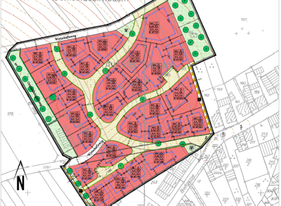 Symbolbild Bebauungsplan - Auf den Kellern - 1. Änderung - Appenheim
