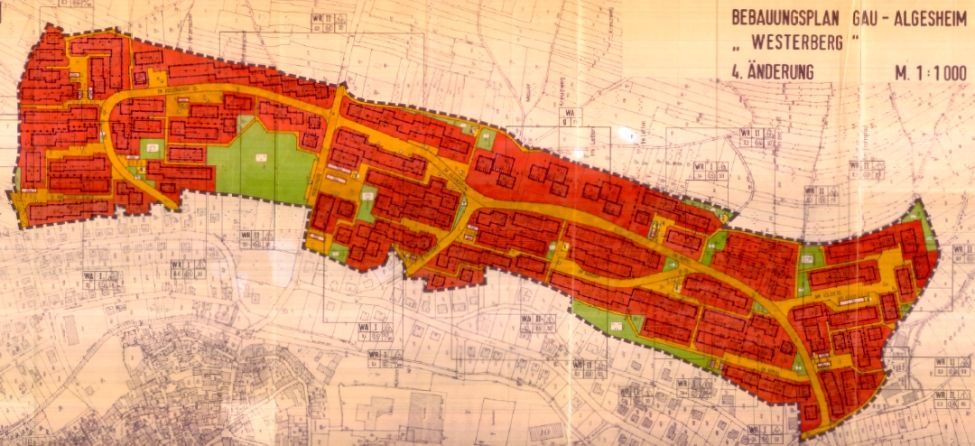Zu sehen ist ein Symbolbild für den Bebauungsplan Westerberg 4. Änderung in Gau-Algesheim